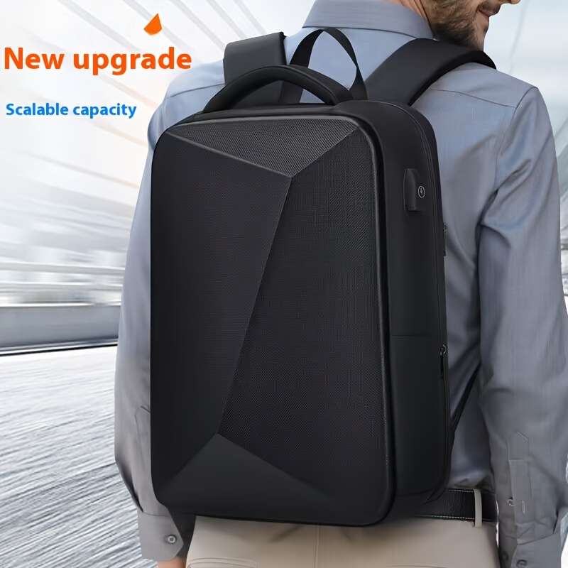 Men S BackpackBlack 38.1 Cm Backpack