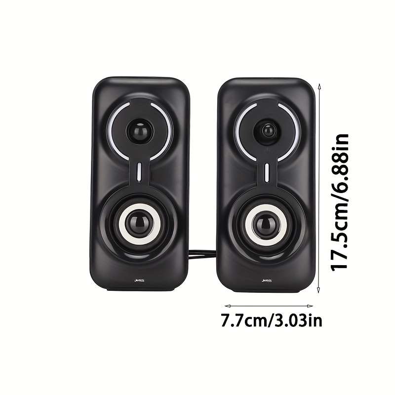 Modern Dual Channel Design Computer Speakers For 2.0 For Festival Celebration