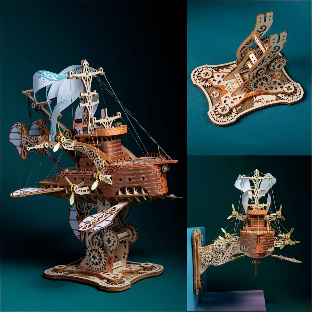 3D Jigsaw Puzzle Model Ship Model Around The World In 80 Days