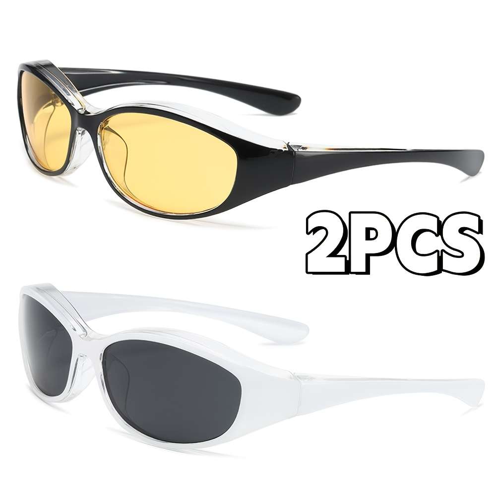 Cycling Glasses Color C5 Blue Transparent Black Transparent