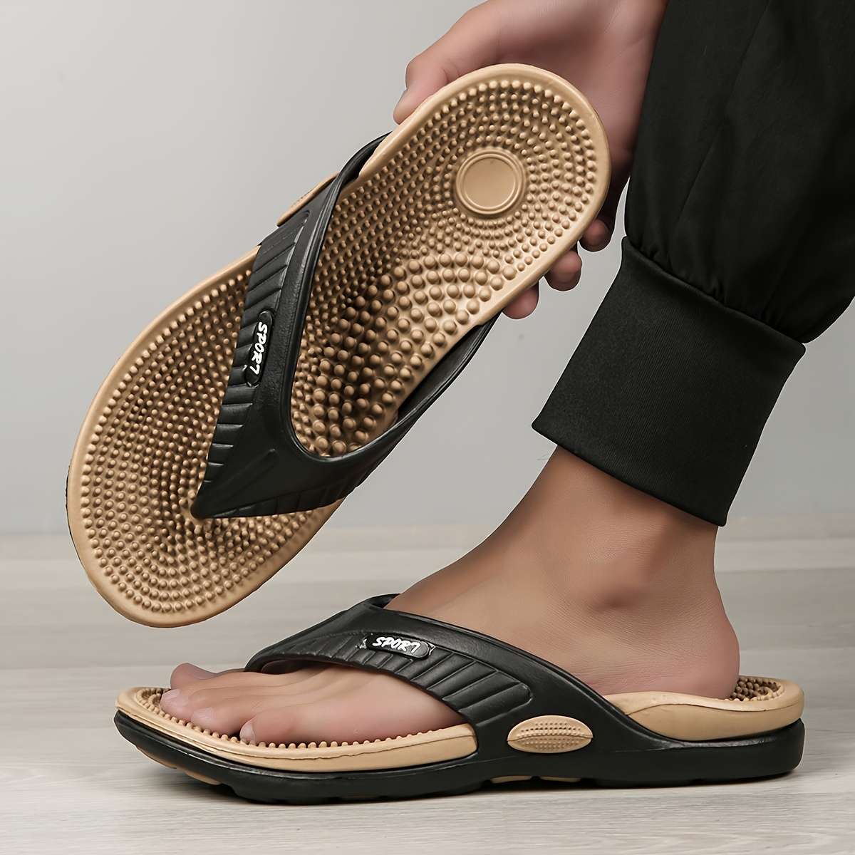 Sandals Color Yellowish Brown Size Uk 8