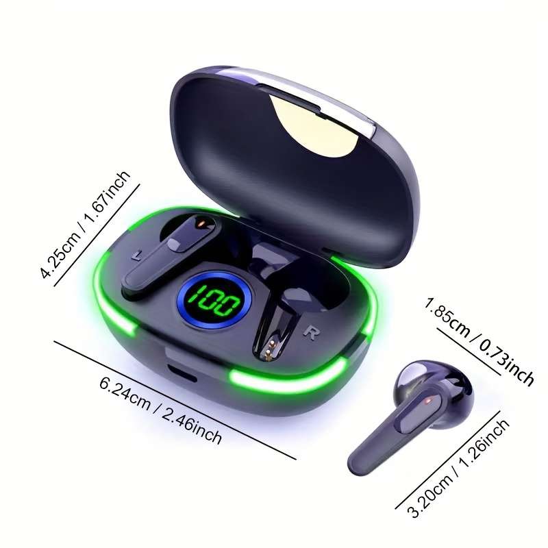 Rechargeable Wireless Earbuds Headphones Headset