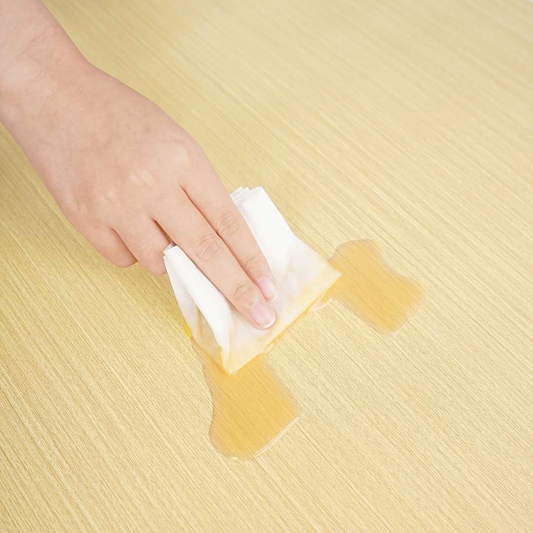 Self Adhesive Floor Stickers White Oak 39.99*100Cm