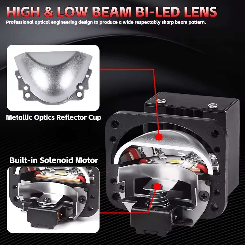 Car Lights Model 3.81 Cm Hd Lens