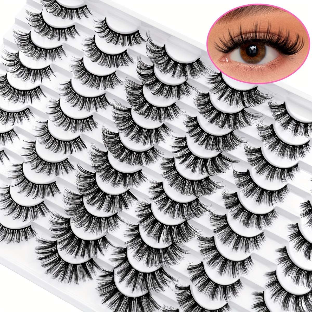 False Eyelashes Model 30P Bai 2