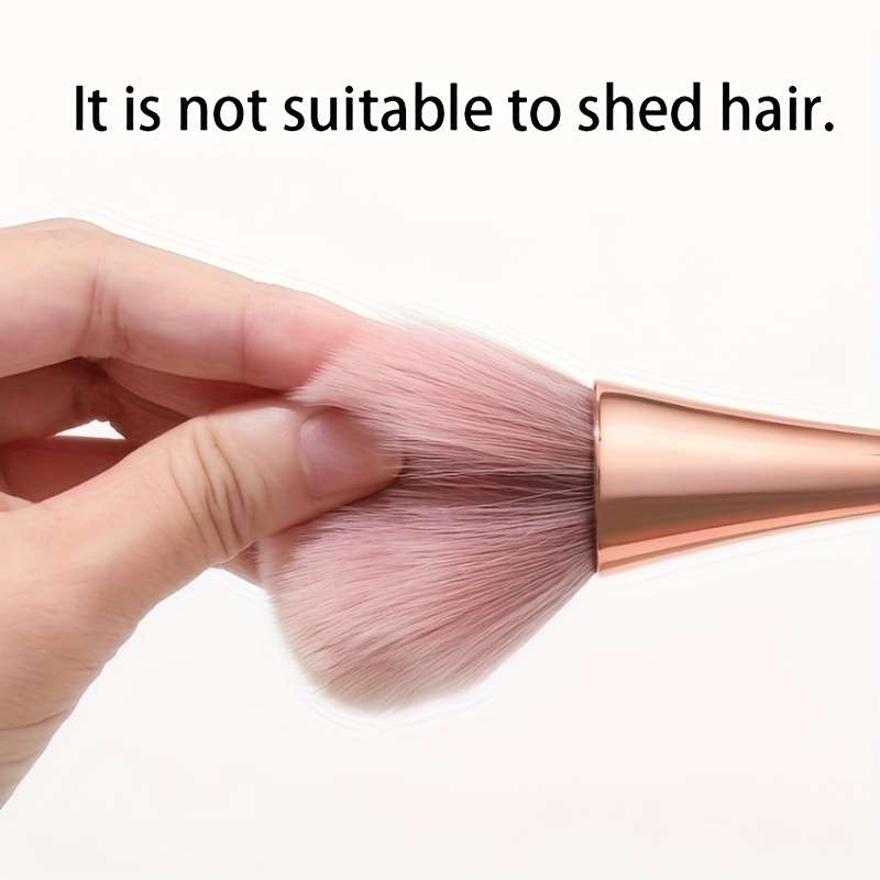 Makeup Brush Set Color Rose Golden  Golden 2Pcs