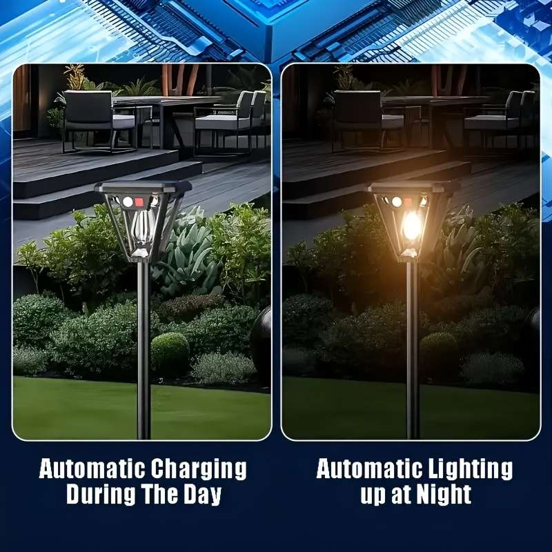 Solar Emergency Lights Color Black