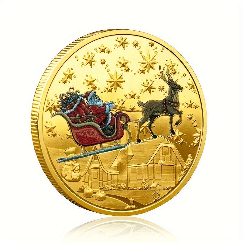 Christmas Decorations Color    Golden Material Iron