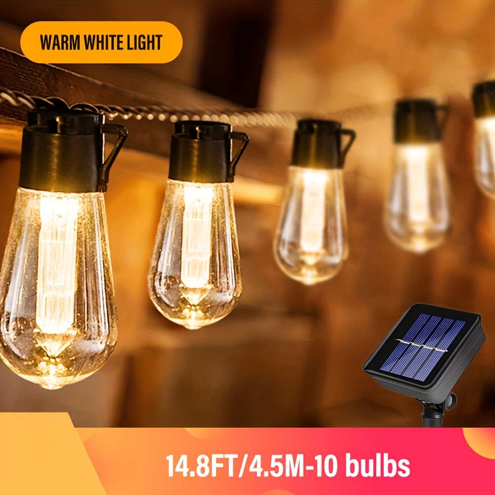 String Lights Size 23Ft 7M 20 Bulbs