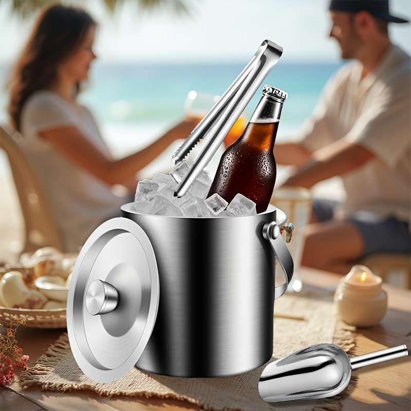 Ice Bucket Quantity 3Pcs Capacity2L70.39Oz
