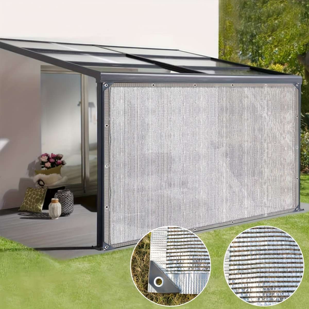 Shade Net Model 99% Reflective Sizewidth 1M39.3In Length 2M78.7In