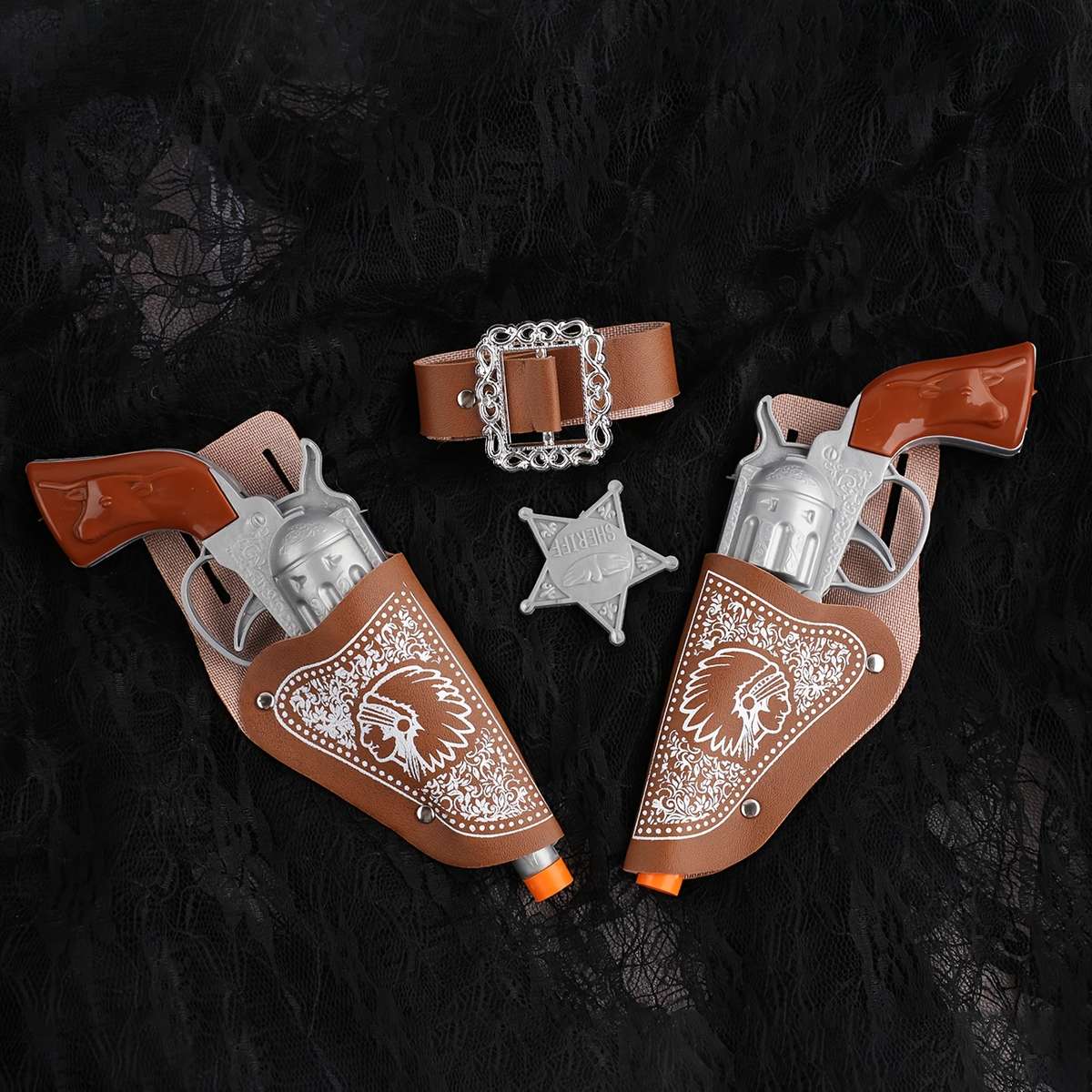 Toy Gun Color Brown1 Quantity