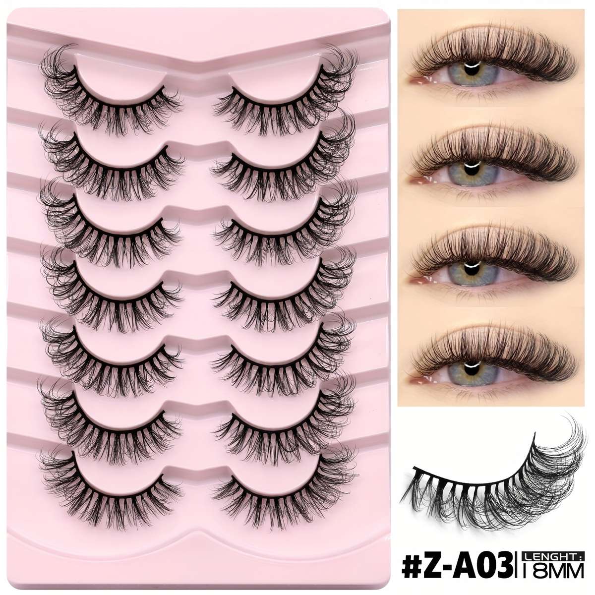 False Eyelashes Model Z A5