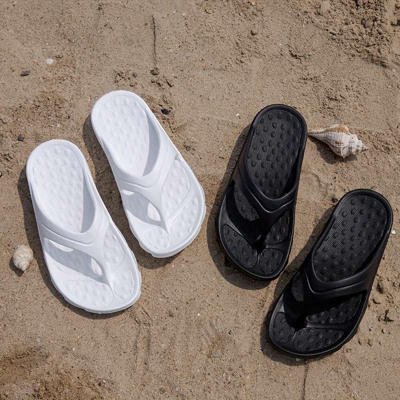 Ladies Summer Flip Flops White Uk 7.5-8