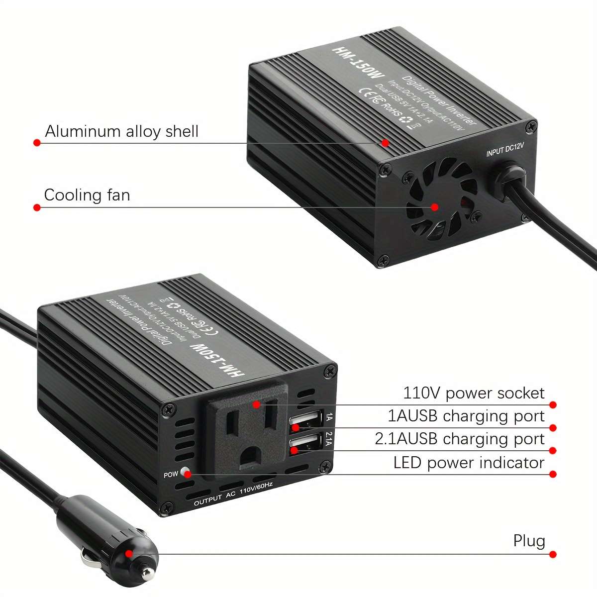 Inverter Color Red