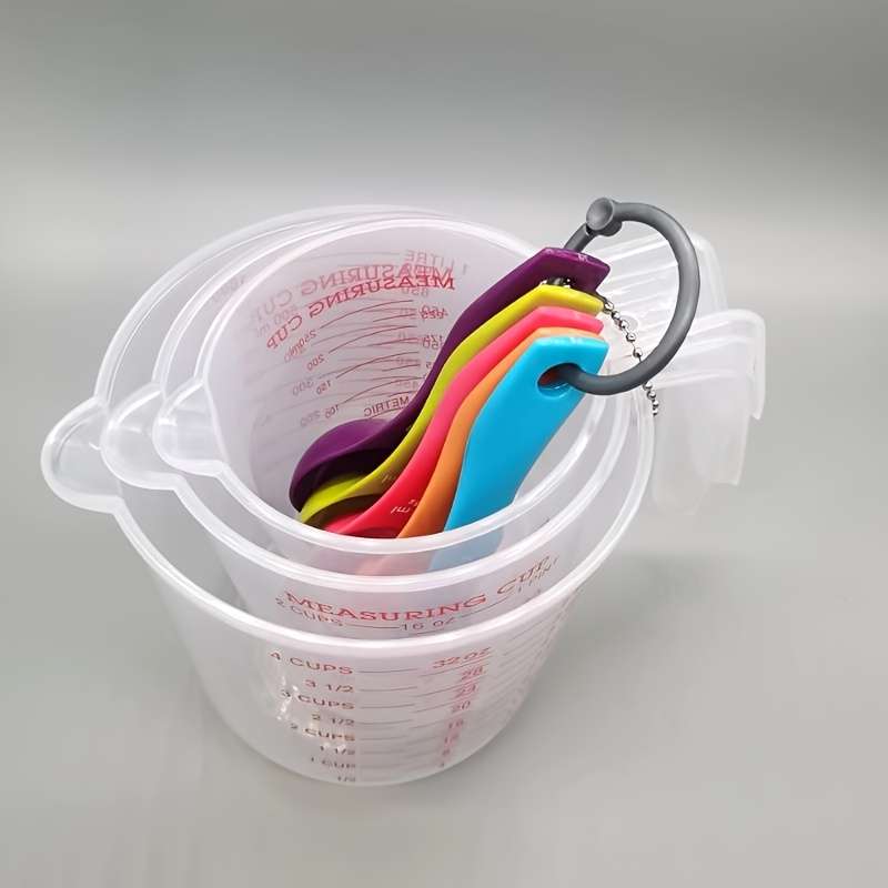 Measuring Cup Color 1 Measuring Cup5 Spoons