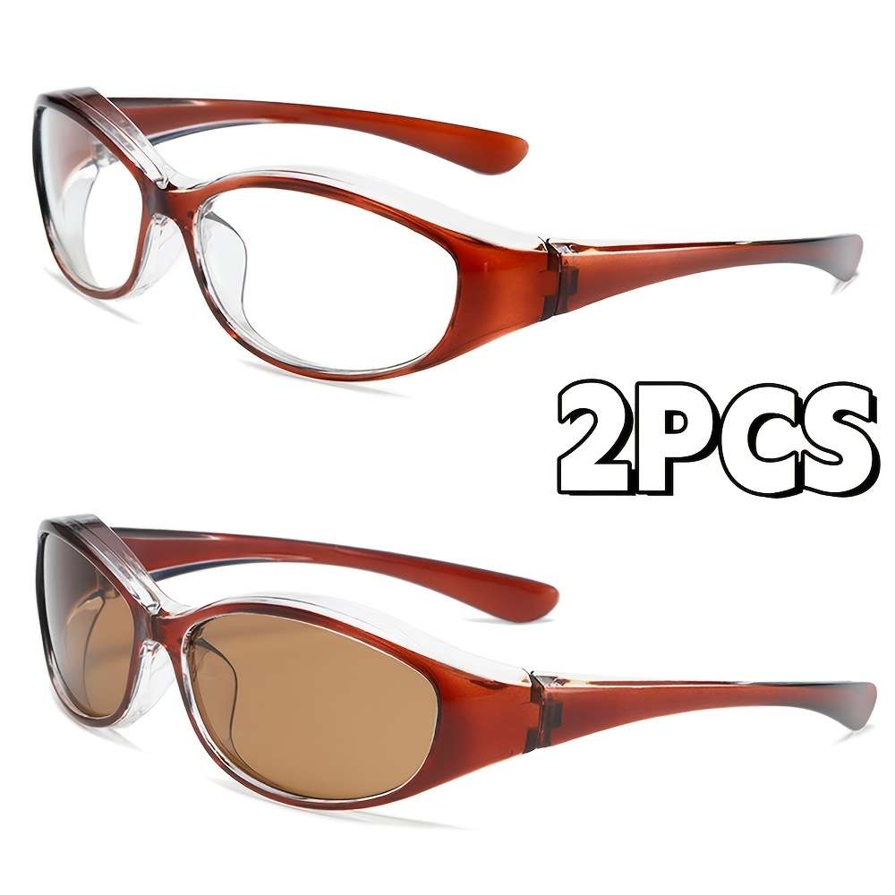 Cycling Glasses Color C5 Blue Transparent Black Transparent