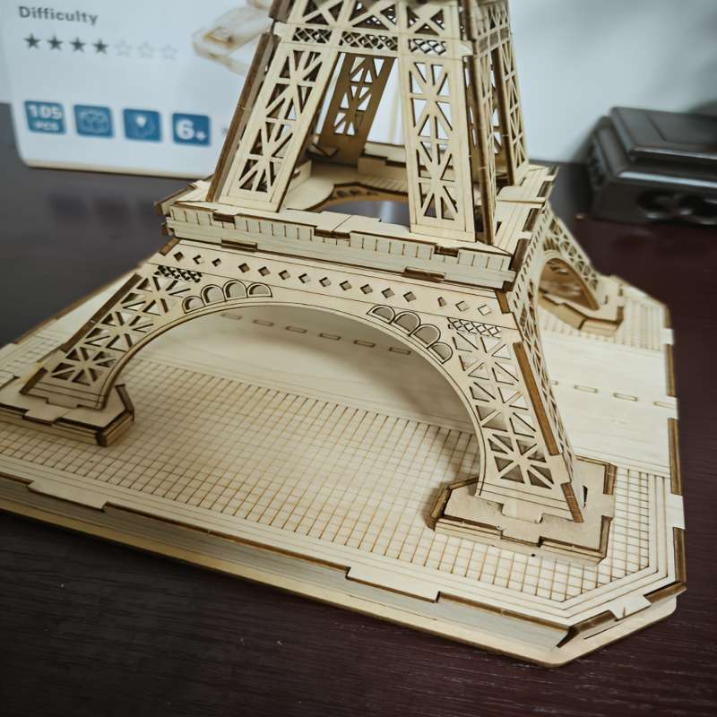 3D Building Model Puzzle Set Model Ecsxtt