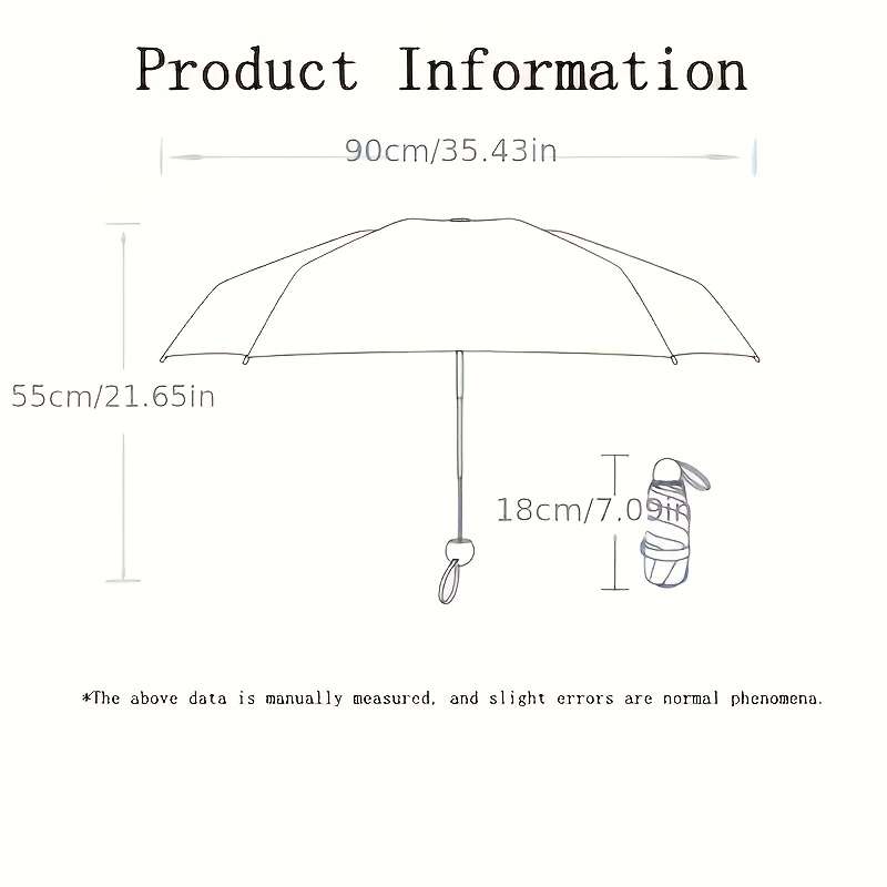 Umbrella Color Graphite Black
