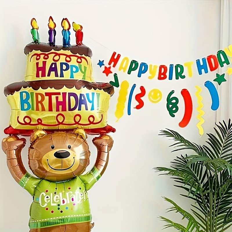 Balloon Items 2Pcs Bear