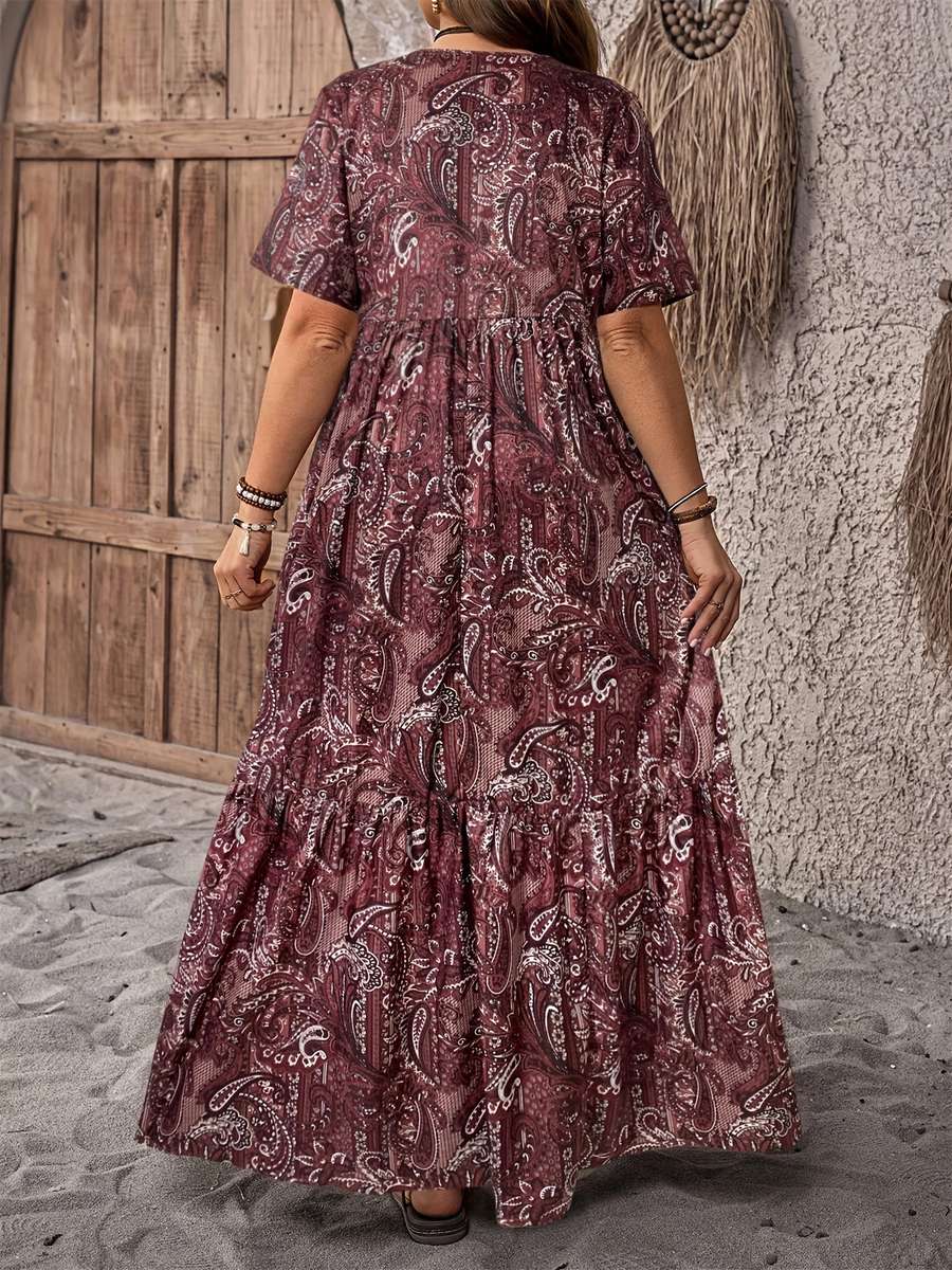 Women S Dress Color Multicolor Size 5Xl
