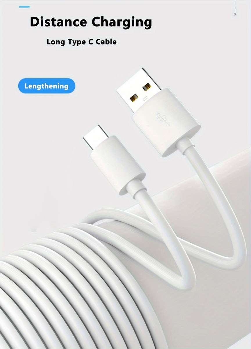 Charging Cable Size 2M 6.56Ft