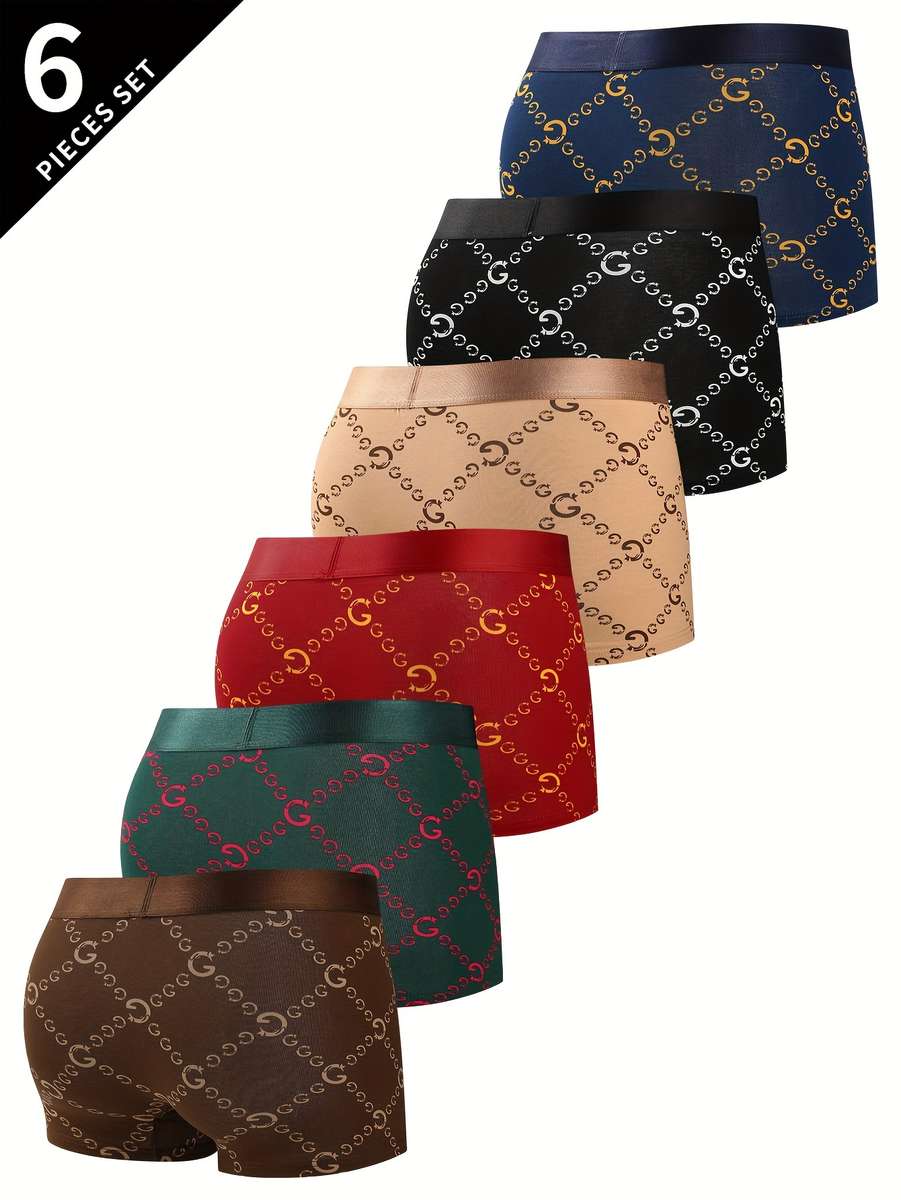 Mens Underwear Color Mixed Colors  5 Pack Sizes