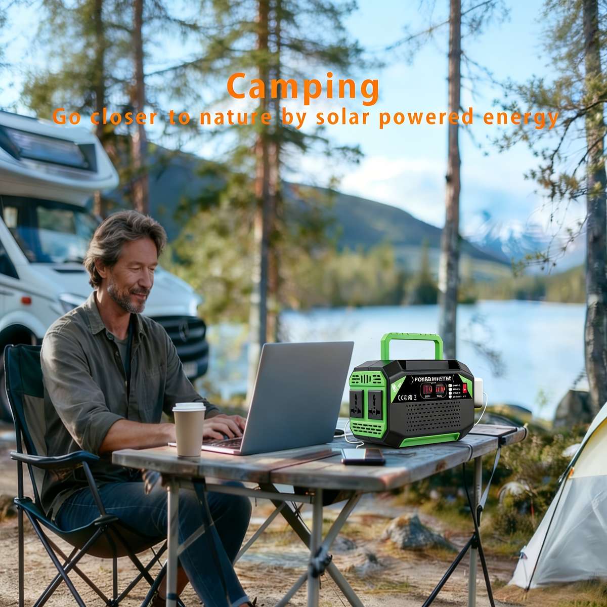 Inverter Model Universal 12V To 220V 1000W