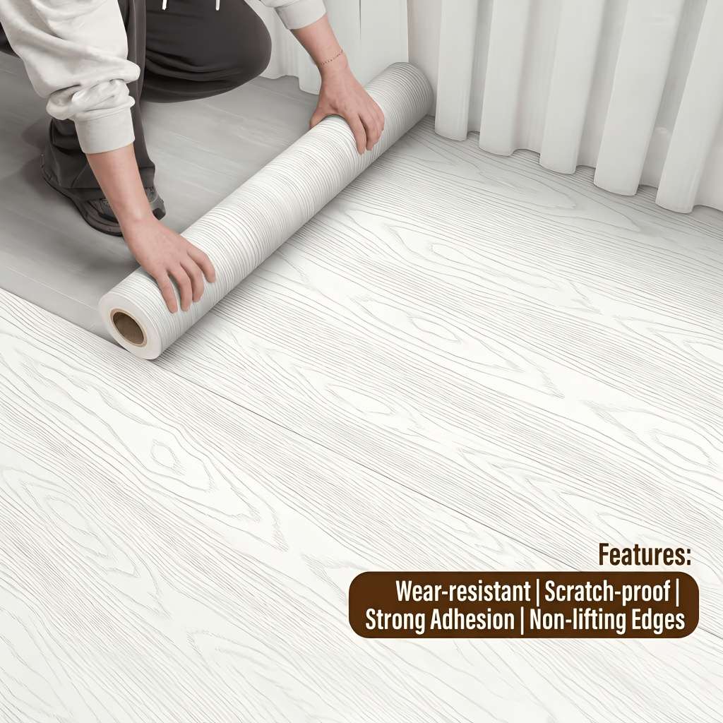 Self Adhesive Floor Stickers Log Epic 40Cm Wide * 500Cm