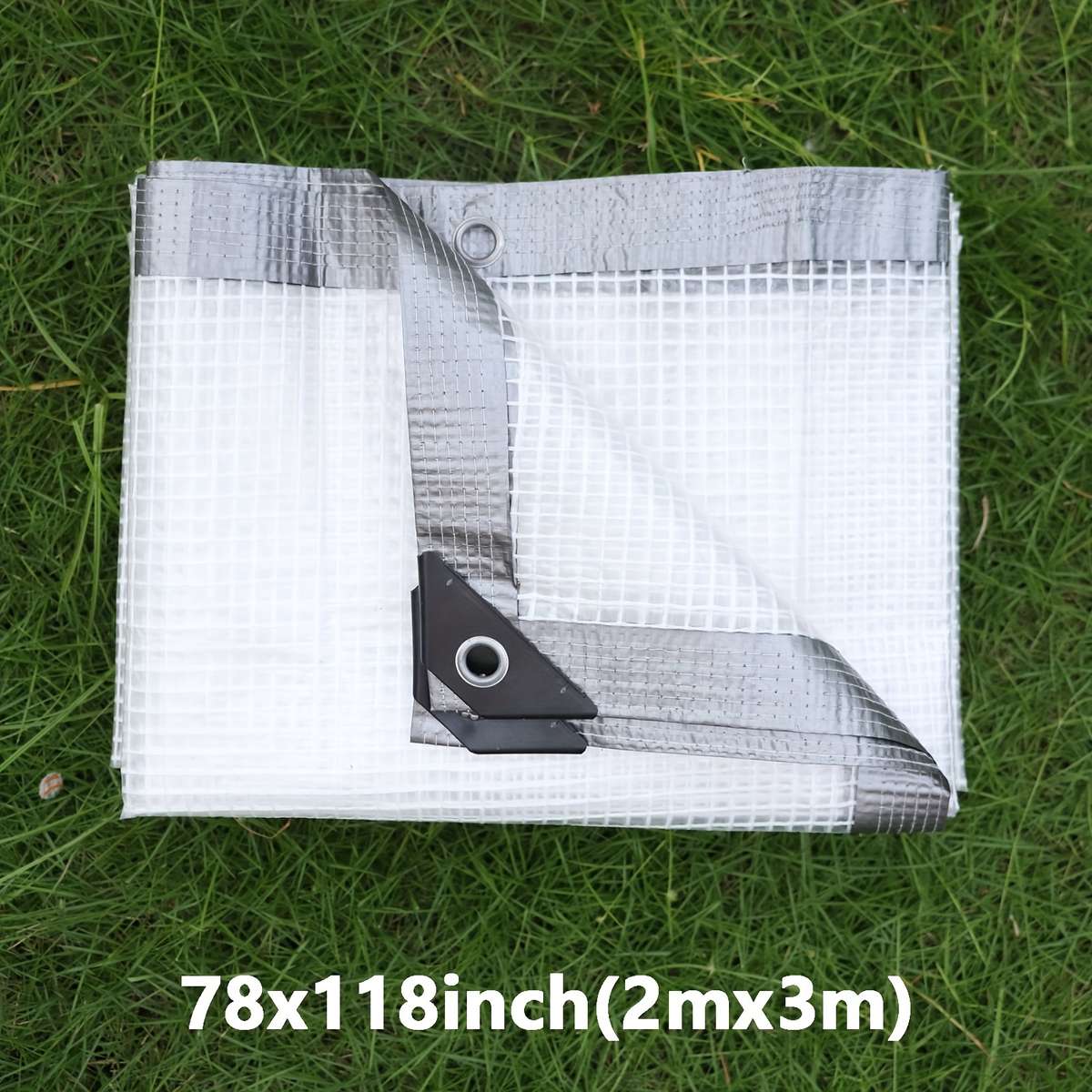 Transparent Rainproof Fabric Color White Size2M*3M