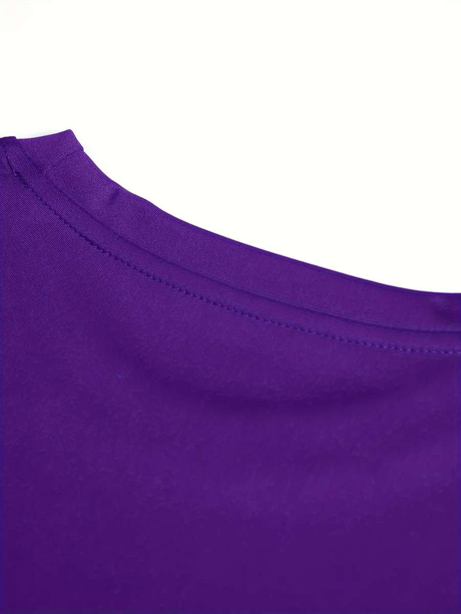 Womens T Shirt Color Black   Brown   Royal Blue   Rose Red   Purple Sizes