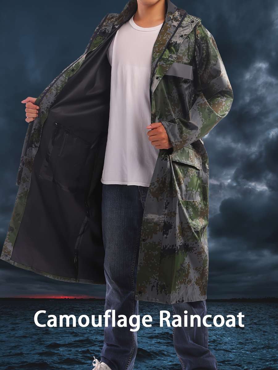 Raincoat Mixed Colors Size Uk L