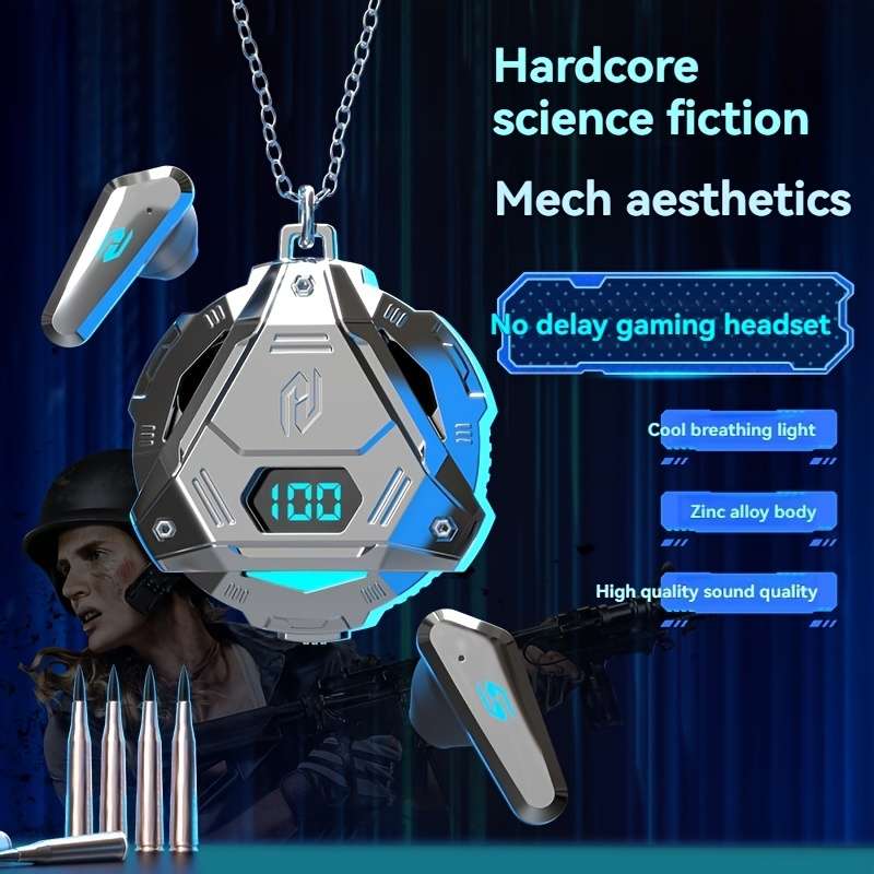 Rechargeable Wireless Earbuds Headphones Headset