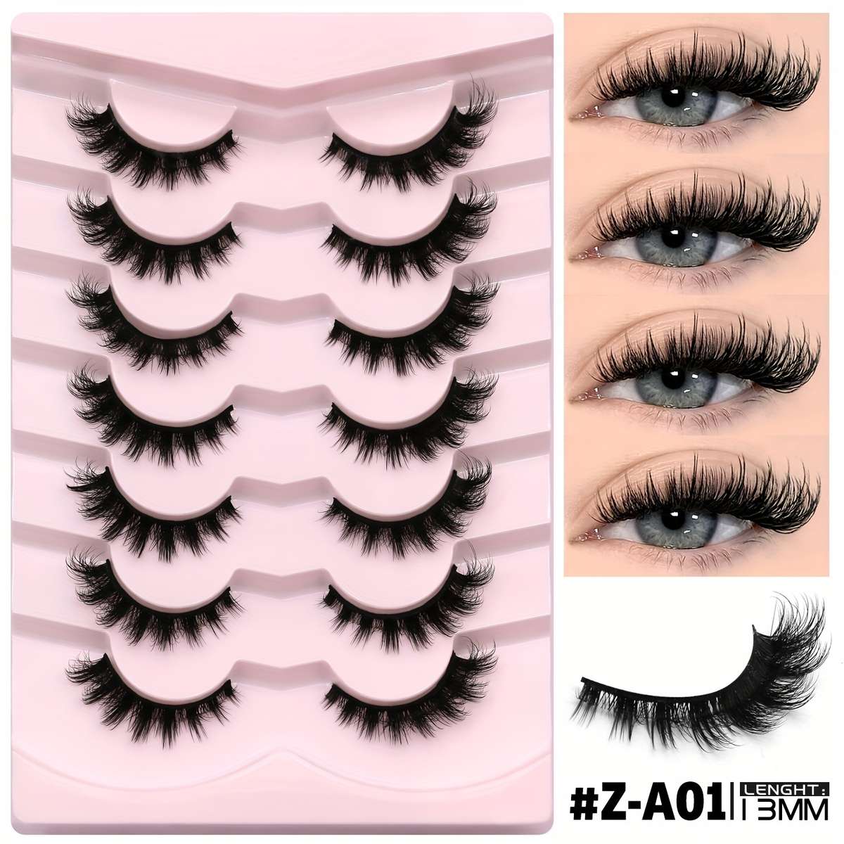 False Eyelashes Model Z A5