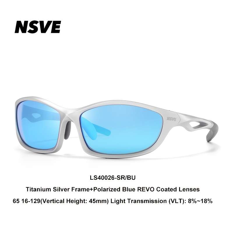 Cycling Glasses Model Sr Sr Recreated Titanium Hollow Silvery  Polarized Mercury Lens