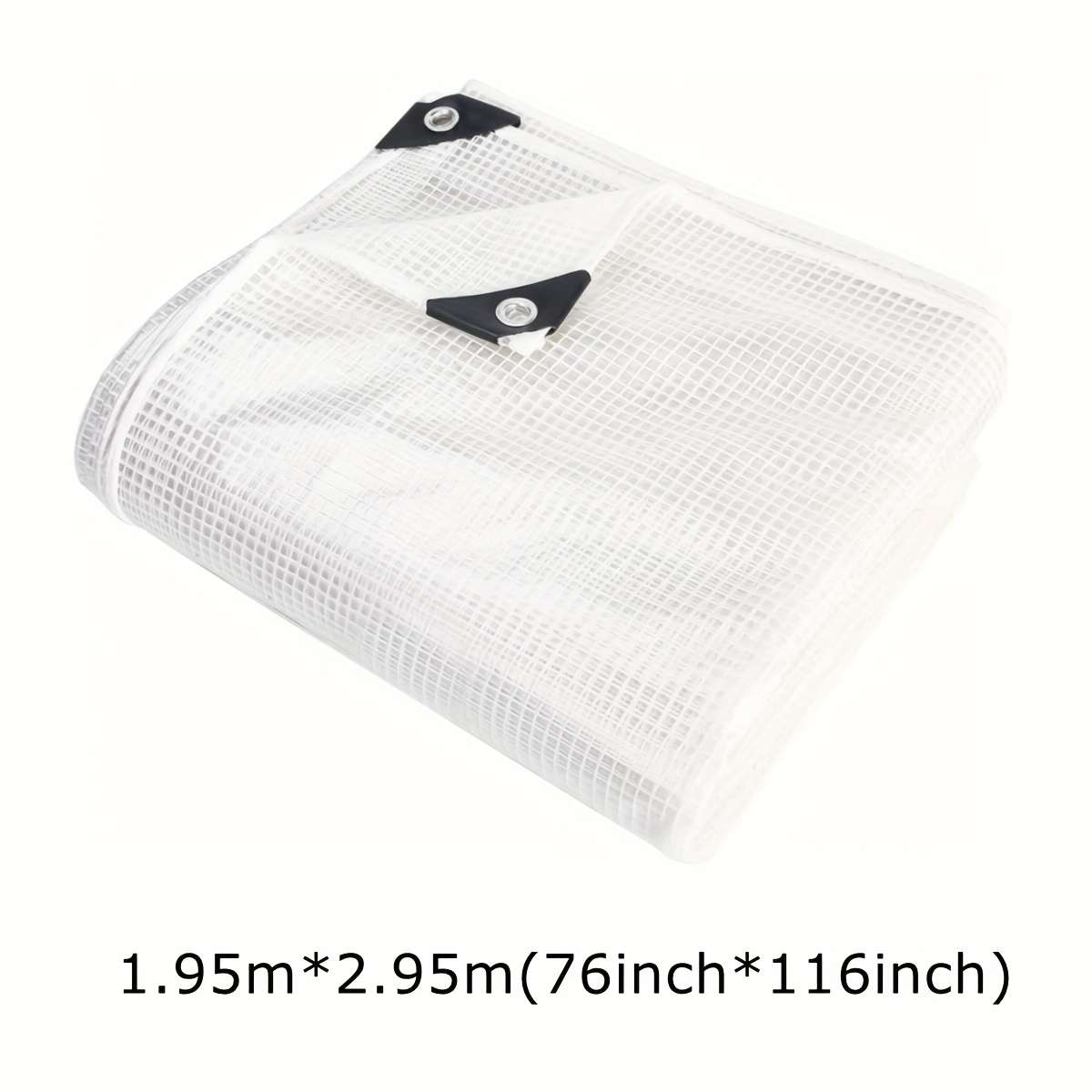 Transparent Rainproof Fabric Size 2.95M*3.95M