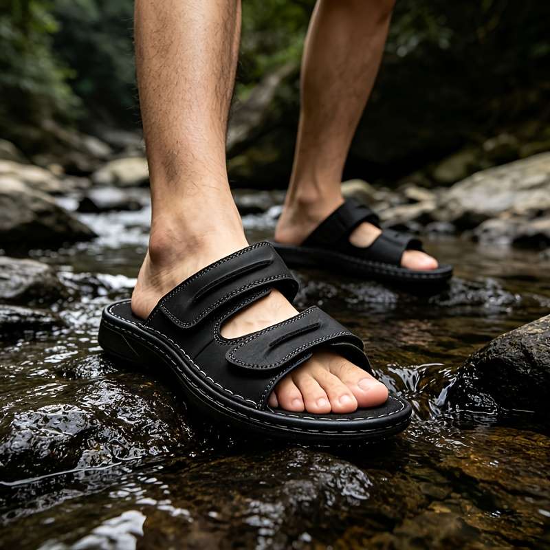 Sandals Color Black Size Uk 8