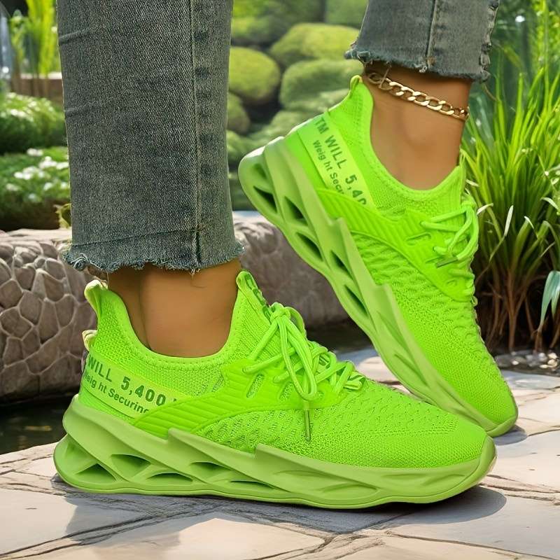 Women S Sneakers Color Green Sizeuk 9.5