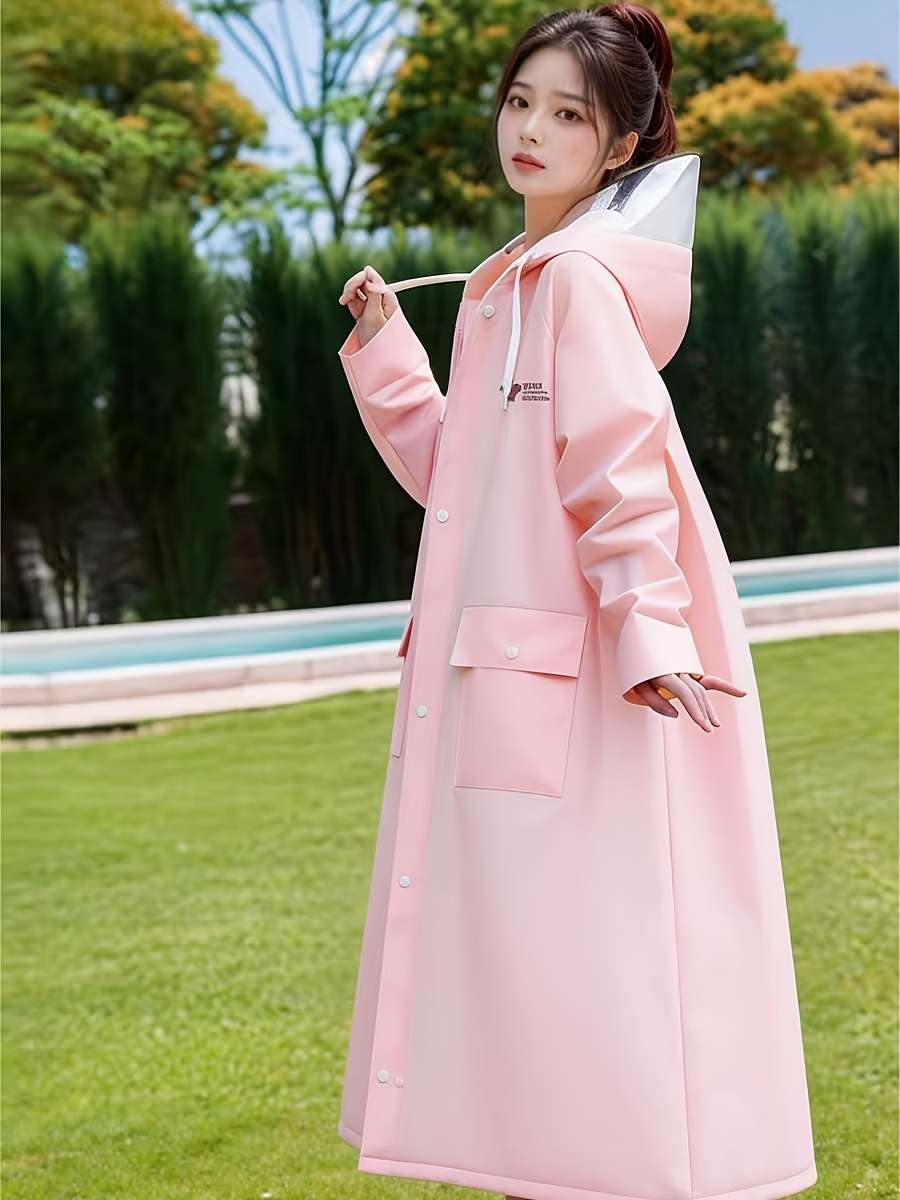Raincoat Black Size Asian L