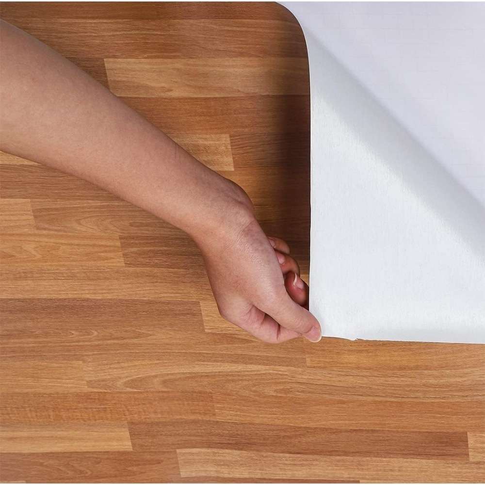 Self Adhesive Floor Stickers Parquet Walnut 40Cm*1M