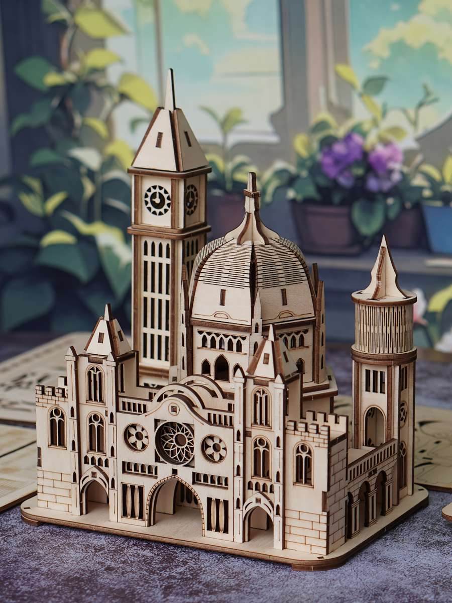 Building Toy Architectural Model Toy Set Items Castle