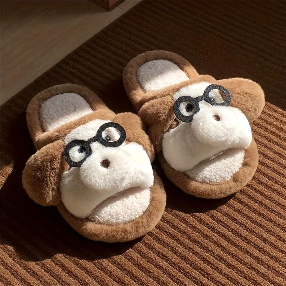 Cotton Slippers Color Light Brown1 Sizeuk 8.5-9