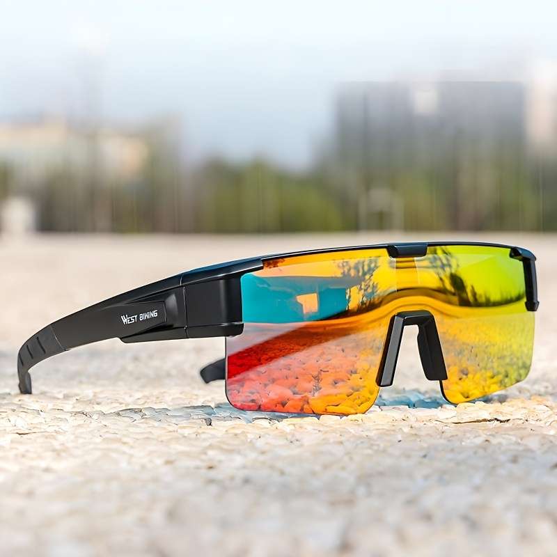 Cycling Glasses Color White