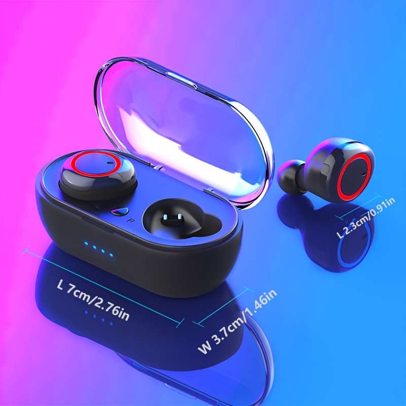 Rechargeable Wireless Earbuds Headphones Headset