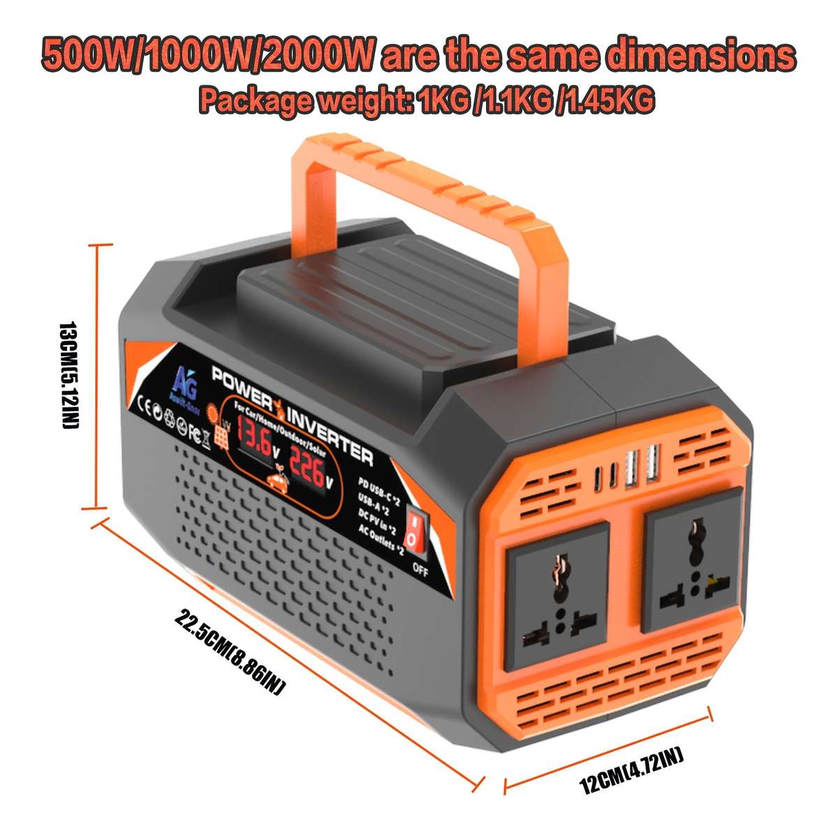 Inverter Model 2000W