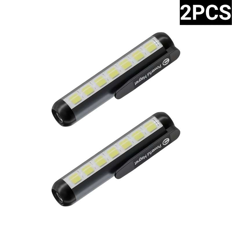 Portable Lamp Color Silvery 2Pcs