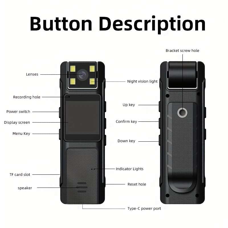 Camera Items Portable Video Recorder  Without Memory Card