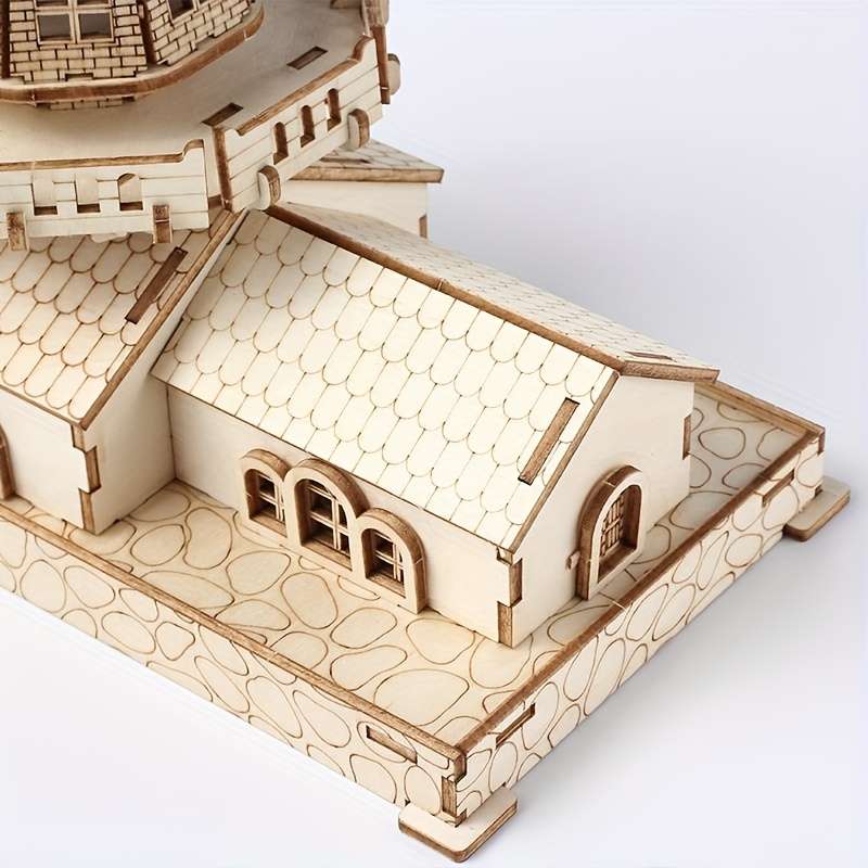 Building Toy Architectural Model Toy Set Style Windmill