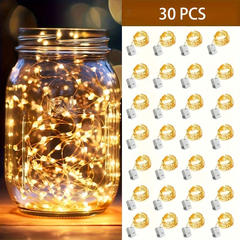 Christmas Lights Warm White Size 30Pcs 1Meter