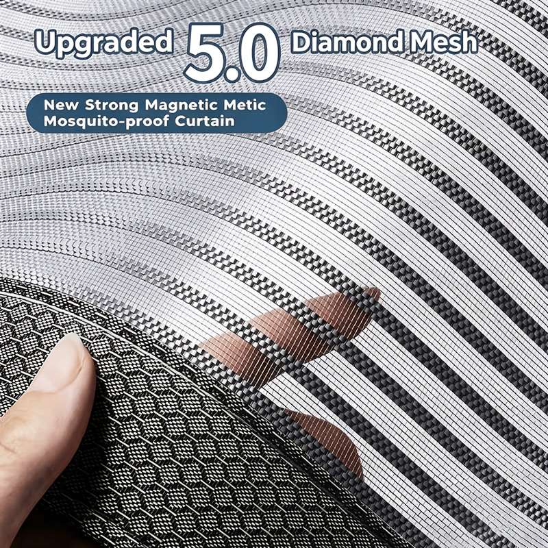 Mosquito Screens For Doors And Windows Gray 0.9*2.2M 3*7.2Ft